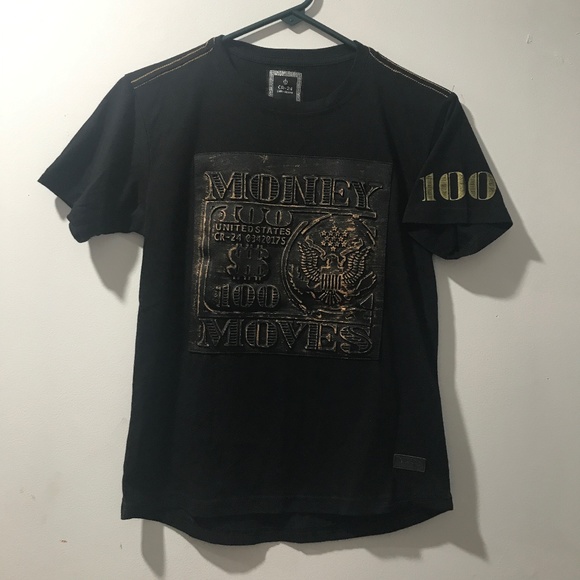 🌻5/20$!! Back to School EUC CR-24 'Money Moves' 3D Boy’s Tee - Picture 1 of 8